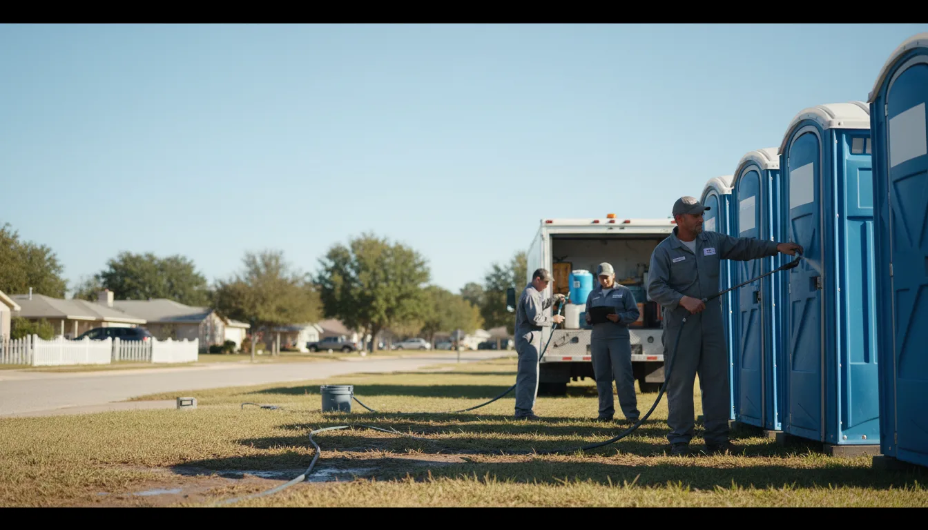 Long-Term Portable Toilet Rental in Duncan Falls, OH near me